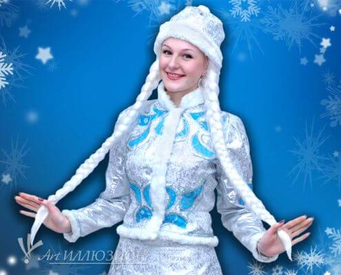 Дед Мороз для детских новогодних праздников и поздравлений в Киеве. Серебро
