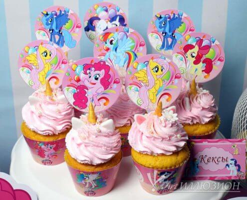 Кенди бар и торт на заказ на день рождения Киев в стиле My Little Pony