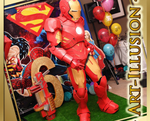 Трансформеры на Детский праздник в стиле Superheroes